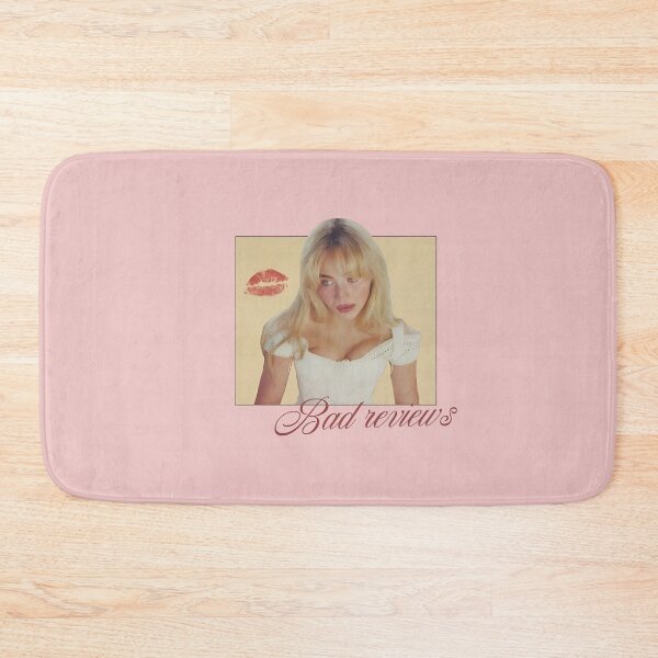 Item preview, Sabrina Carpenter Bad Reviews Kiss Graphic designed and sold by Moonpaw-Whimsy.