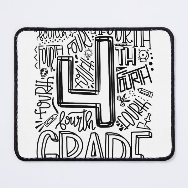 Item preview, Fourth 4th Grade Typography Back to School T-Shirt designed and sold by Ascendly.