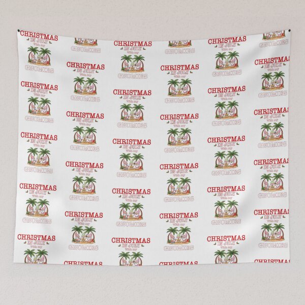 Item preview, Christmas In July Tropical Party Gnomes designed and sold by QuiteOrbit.