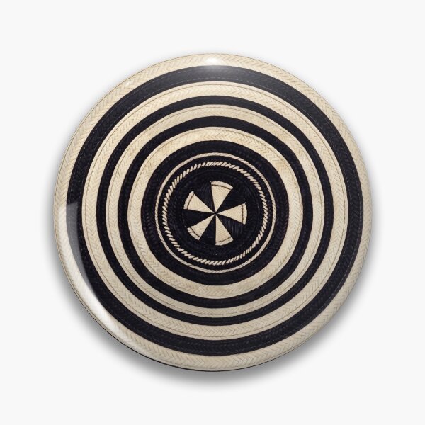 Item preview, Concentric Pattern of Traditional Vueltiao Hat designed and sold by ElementoVisual.