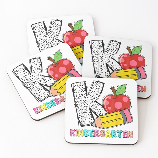 Item preview, K is for Kindergarten Teacher Pencil Apple Back to School T-Shirt designed and sold by gidget-gadget.