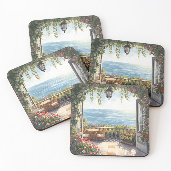 Item preview, Seaside Garden Terrace  designed and sold by SeaStarAlex.