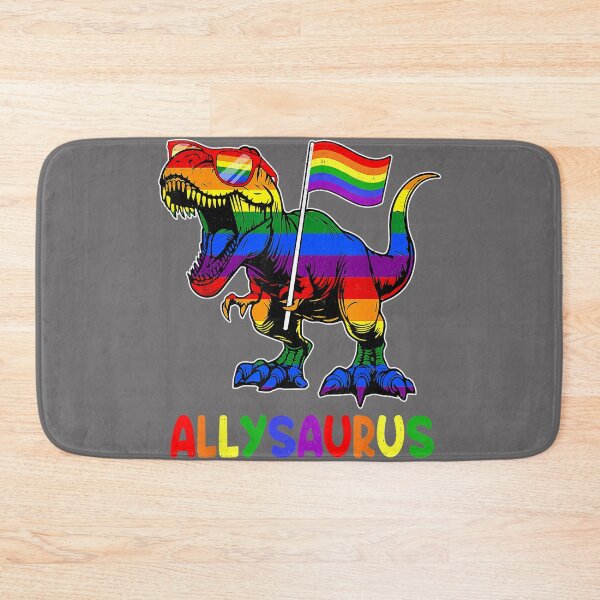 Item preview, Dinosaur Rainbow Allysaurus LGBTQ Gay Pride Ally Men Kids designed and sold by KristineLi.