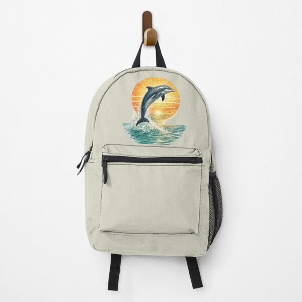 Item preview, Vintage Florida Coastal Dolphin Paradise Tropical Escape designed and sold by piketo.