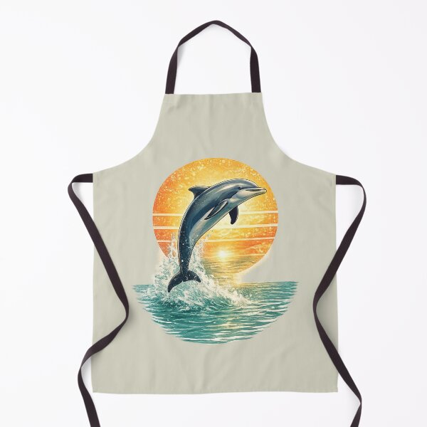 Item preview, Vintage Florida Coastal Dolphin Paradise Tropical Escape designed and sold by piketo.