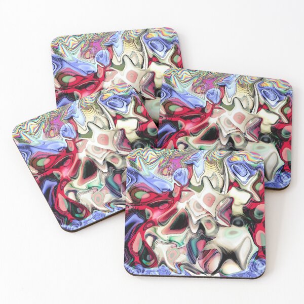Item preview, Quietly Melting Cacophony of Cubes   designed and sold by Cynthia De Moss aka Dutchess333.