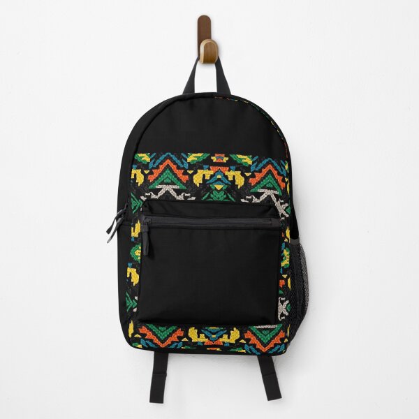 Item preview, Geometric Pattern of Indigenous Handwoven Fabric designed and sold by ElementoVisual.