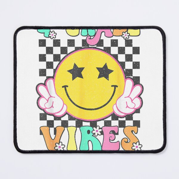 Item preview, Girls 4th Grade Vibes Smile Face Back to School Fourth Grade T-Shirt designed and sold by Othinus.