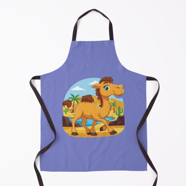 Item preview, Cute Cartoon Camel in Desert Oasis Kawaii Illustration designed and sold by morning sun.
