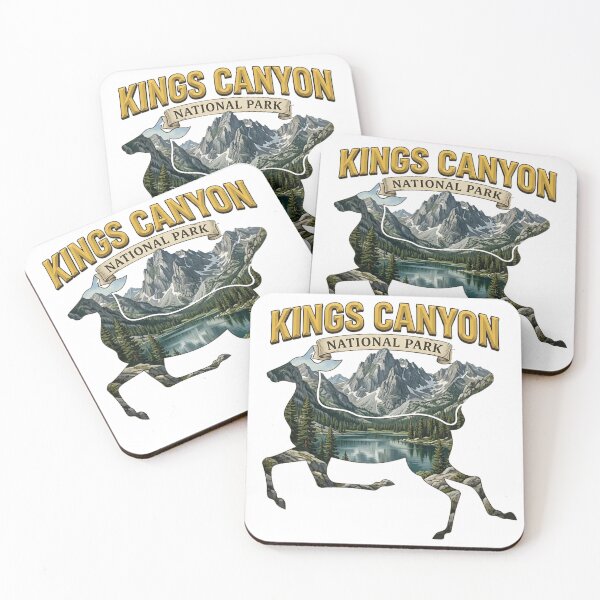 Item preview, A Vintage Illustration of Kings Canyon National Park - California - US designed and sold by clintang.