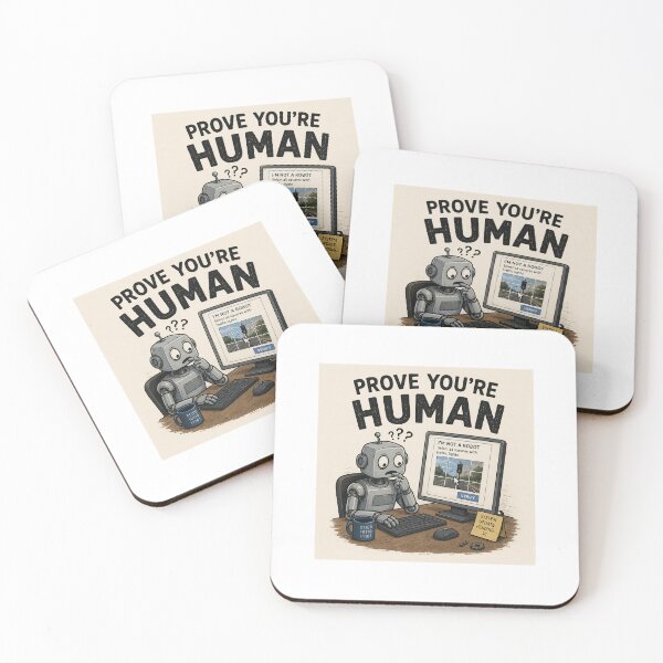 Item preview, I'm not a robot designed and sold by Thinksmith.