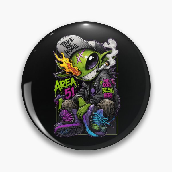 Item preview, RESIDENT ALIEN designed and sold by ALL ART .