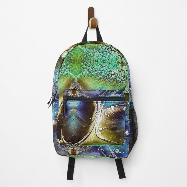 Item preview, Turquoise, Cobolt Blue, Green Wall Art Original designed and sold by SacredTemple888.