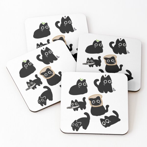 Item preview, 6 Pack Black Cat Meme  designed and sold by stzl26.