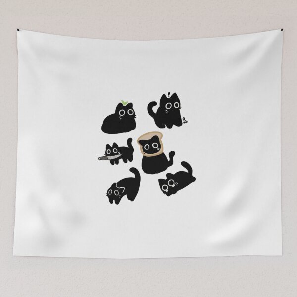 Item preview, 6 Pack Black Cat Meme  designed and sold by stzl26.