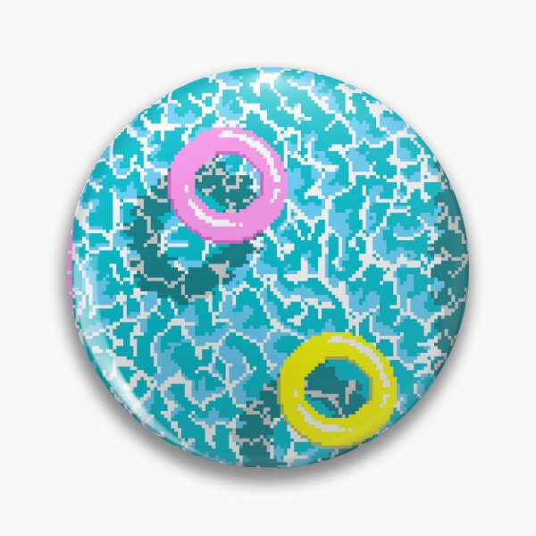 Item preview, Dreamy Pastel Pool Pixel Art designed and sold by LilSeashell.