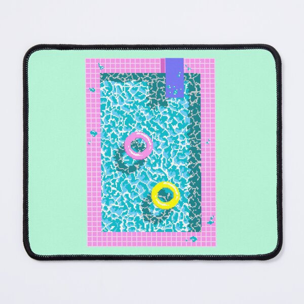 Item preview, Dreamy Pastel Pool Pixel Art designed and sold by LilSeashell.