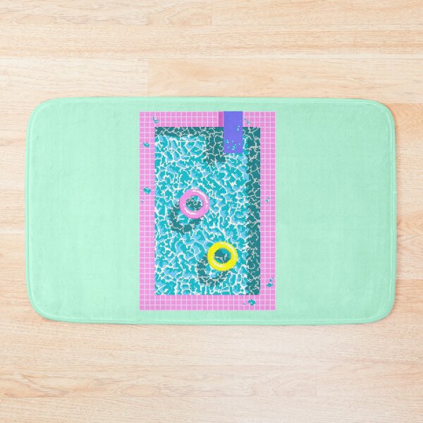 Item preview, Dreamy Pastel Pool Pixel Art designed and sold by LilSeashell.
