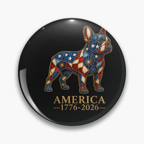 Item preview, America 1776-2026 Patriotic French Bulldog USA 250th designed and sold by FrankIsabel.