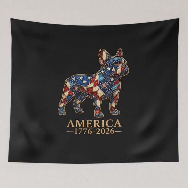 Item preview, America 1776-2026 Patriotic French Bulldog USA 250th designed and sold by FrankIsabel.