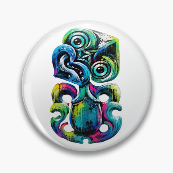 Item preview, Urban Graffiti HeiTiki designed and sold by SkruffyInk.