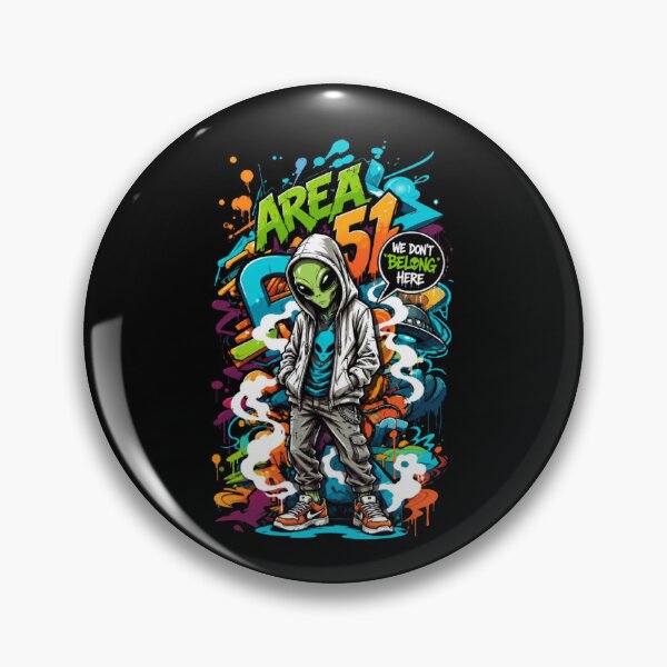 Item preview, RESIDENT ALIEN AREA 51 designed and sold by ALL ART .