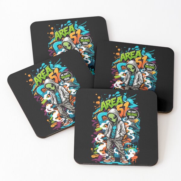 Item preview, RESIDENT ALIEN AREA 51 designed and sold by ALL ART .