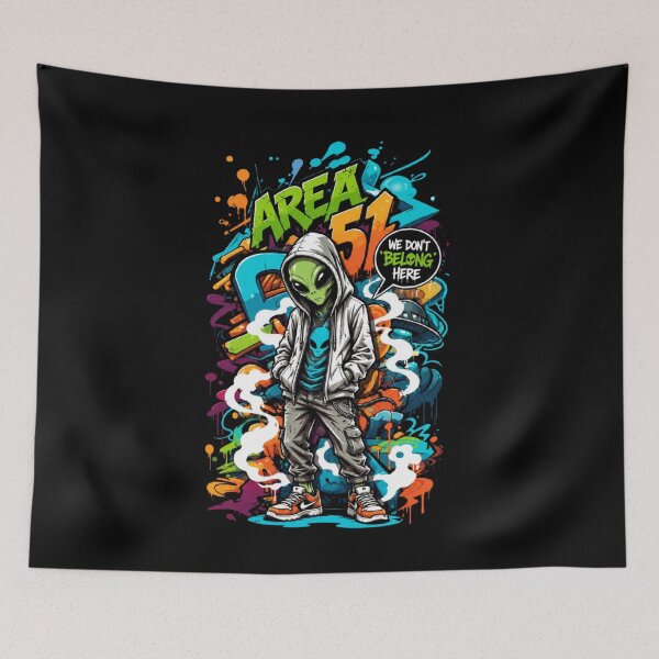 Item preview, RESIDENT ALIEN AREA 51 designed and sold by ALL ART .