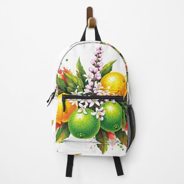 Item preview, Citrus Blossom Watercolor Arrangement designed and sold by PixorStudio.