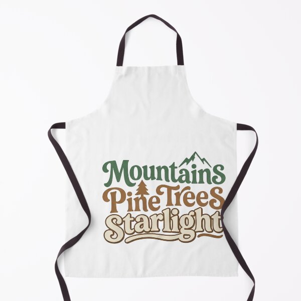 Item preview, Mountains Pine Trees Starlight Design designed and sold by HUTEND.