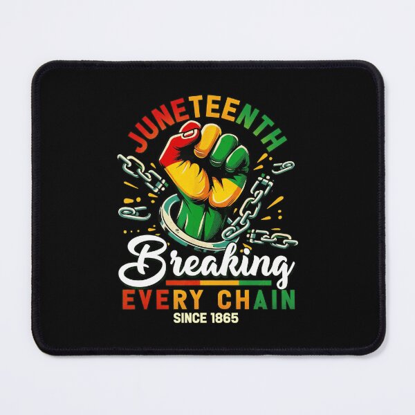 Item preview, Juneteenth Breaking Every Chain 1865 Vintage Freedom Fist designed and sold by Vermanartist.