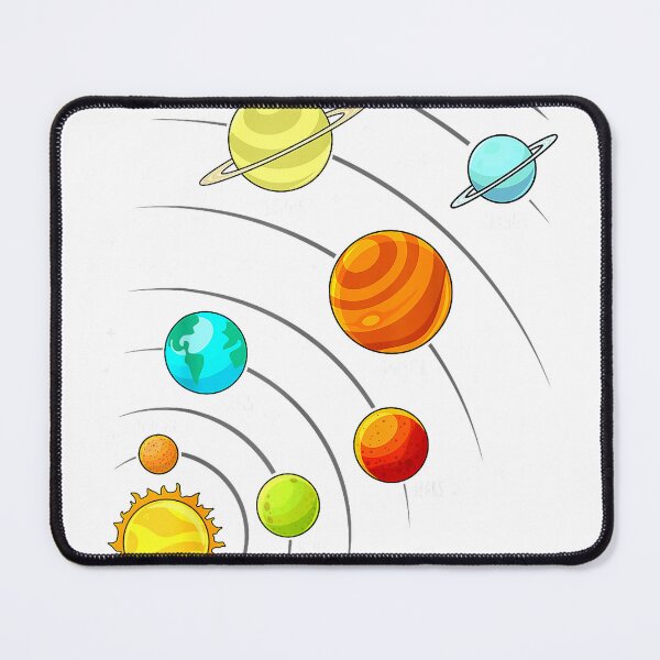 Item preview, Kids Colorful Planets Solar Systems Space Science Boys Girls T-Shirt designed and sold by kevincuellar.