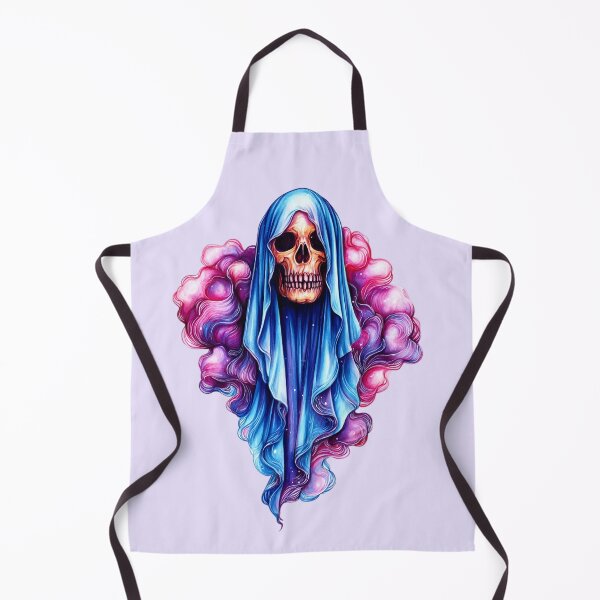Item preview, Cosmic Grim Reaper Skull with Purple Smoke designed and sold by SweetLilith.