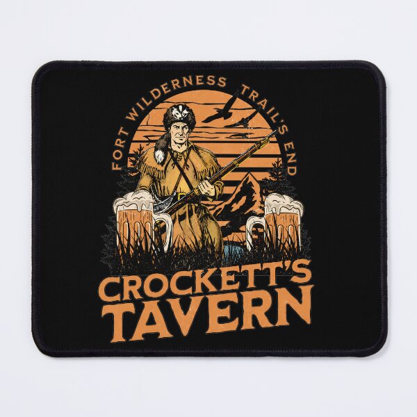 Item preview, Crockett's Tavern Fort Wilderness Trail's End Orlando Lodge and Resort Distressed Look designed and sold by TEHAGE.