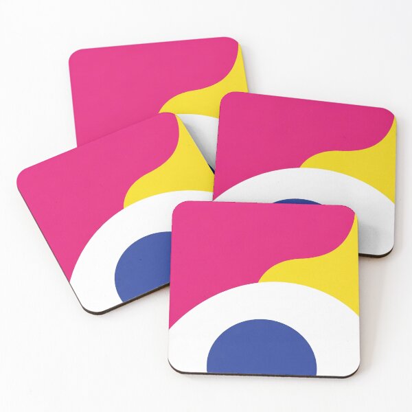 Item preview, Magenta Yellow Geometric Balance designed and sold by PixorStudio.