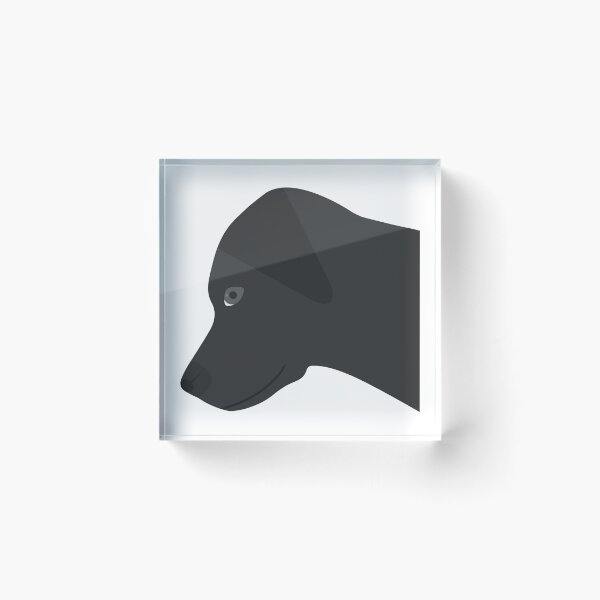 Item preview, Minimalist Labrador Retriever Black Dog designed and sold by DJAMALK.