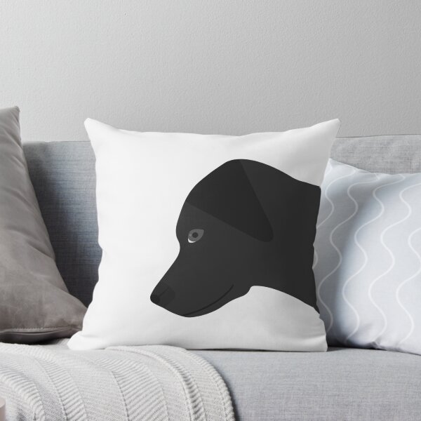 Item preview, Minimalist Labrador Retriever Black Dog designed and sold by DJAMALK.
