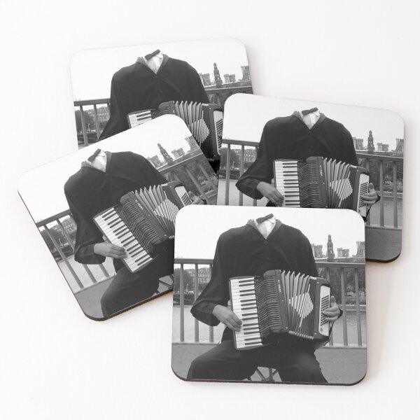 Item preview, Headless Accordian player on Paris bridge designed and sold by mwdrum.