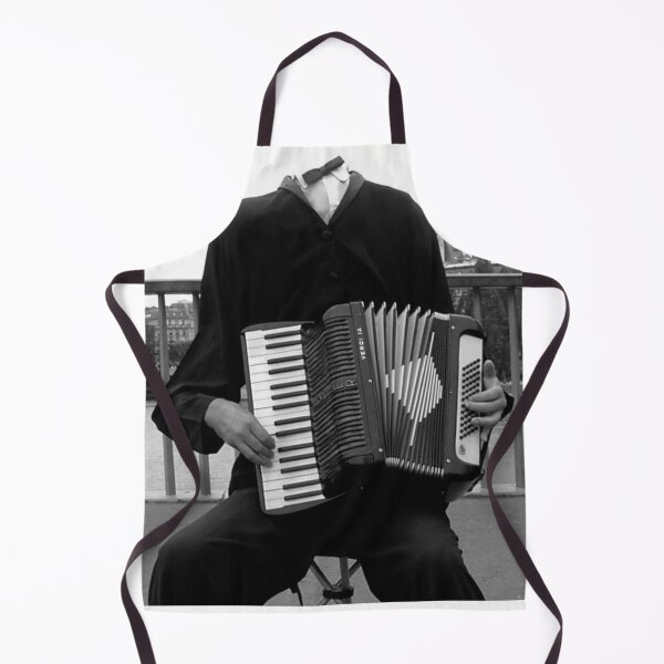 Item preview, Headless Accordian player on Paris bridge designed and sold by mwdrum.