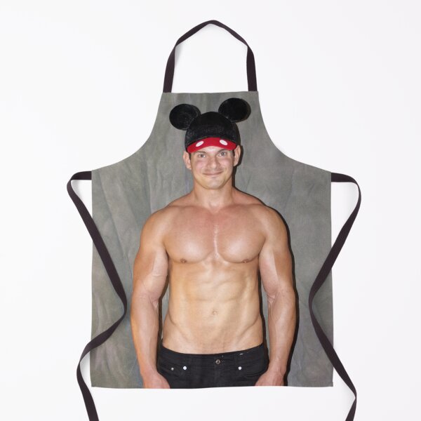 Item preview, Shirtless Greeter At The Disney Store designed and sold by GDPhotowerks.
