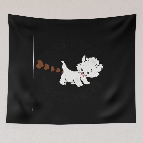 Item preview, Funny Kitten Text Graphic Gross Out Humor designed and sold by sawsan-art.