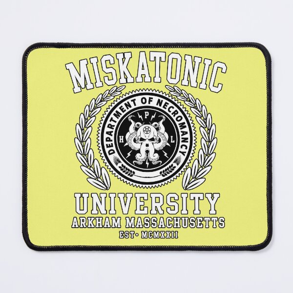 Item preview, CTHULU AND LOVECRAFT - MISKATONIC UNIVERSITY designed and sold by TEHAGE.