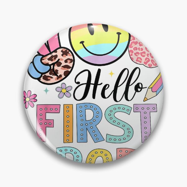 Item preview, Hello 1st Grade Boy Girl Teacher Back to School 1st Grade T-Shirt designed and sold by Voila-creative.