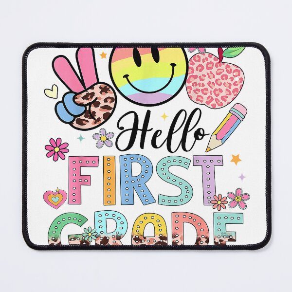 Item preview, Hello 1st Grade Boy Girl Teacher Back to School 1st Grade T-Shirt designed and sold by Voila-creative.