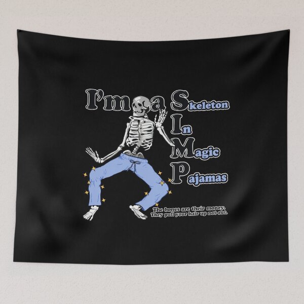Item preview, Skeleton Magic Pajamas Funny Humor Graphic Top designed and sold by sawsan-art.