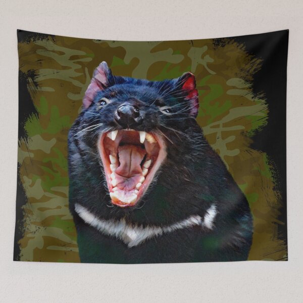 Item preview,  CUTE AND FEROCIOUS THE TASSIE DEVIL, A GREAT TEE SHIRT DESIGN FOR THOSE WITH ATTITUDE designed and sold by Barbara Jean Photo Art And Design.