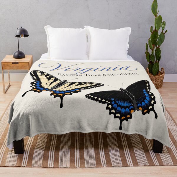Item preview, Virginia Eastern Tiger Swallowtail Butterfly Poster designed and sold by The-Drip-Studio.