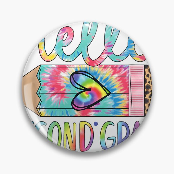Item preview, Hello Second Grade Pencil Tie Dye Back to School 2nd Grade T-Shirt designed and sold by SavsMerch.