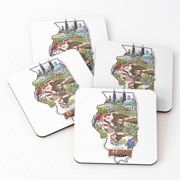 Item preview, Illinois designed and sold by FunFitsFactory.