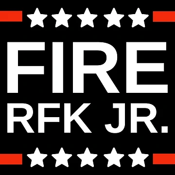 Artwork thumbnail, Fire RFK Jr. by Rachel the Artist